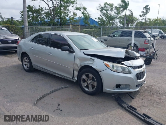 2016 Chevrolet Malibu Limited LS with VIN 1G11B5SA7GF164847, listed as a IAAI auction lot 39179443 with 117,313 mi miles. Bid and sale history available at carsss.com. Image 1.
