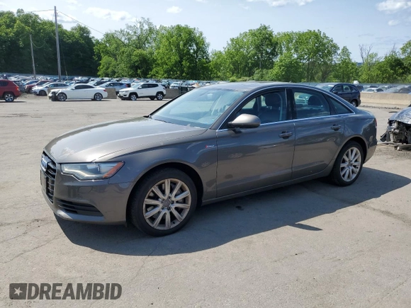 2013 Audi A6 Premium Plus with VIN WAUGGAFC5DN054949, listed as a Copart auction lot 59535535 with 225,246 mi miles and Clean title. Bid and sale history available at DreamBid. Image 1.