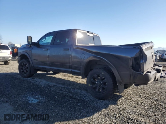 2022 Ram 2500 Laramie with VIN 3C6UR5FJ2NG287517, listed as a Copart auction lot 47123855 with Not Provided miles and Salvage Title. Bid and sale history available at carsss.com. Image 2.