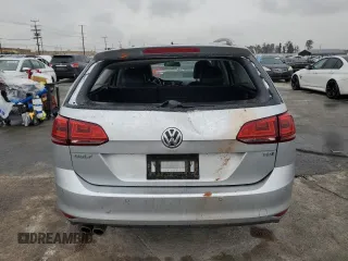 2015 Volkswagen Golf SportWagen TDI S with VIN 3VWCA7AU4FM511380, listed as a Copart auction lot 47735895 with 128,556 mi miles and Salvage Title. Bid and sale history available at carsss.com. Image 6.