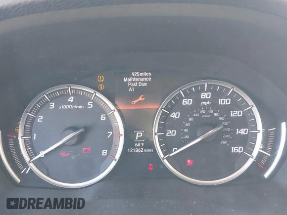2014 Acura MDX Technology with VIN 5FRYD4H67EB009597, listed as a IAAI auction lot 41086095 with 121,862 mi miles and . Bid and sale history available at DreamBid. Image 7.