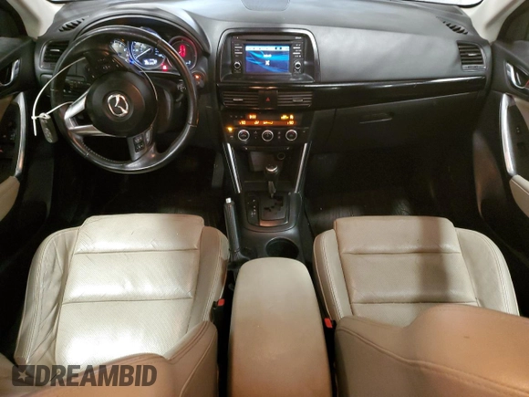 2014 Mazda CX-5 Grand Touring with VIN JM3KE4DY9E0343616, listed as a Copart auction lot 46427715 with 205,325 mi miles and Salvage Title. Bid and sale history available at carsss.com. Image 8.