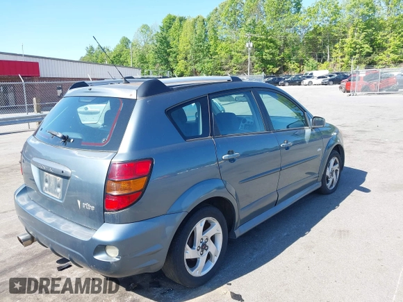 2006 Pontiac Vibe with VIN 5Y2SL658X6Z422993, listed as a IAAI auction lot 42130160 with 184,156 mi miles. Bid and sale history available at carsss.com. Image 4.