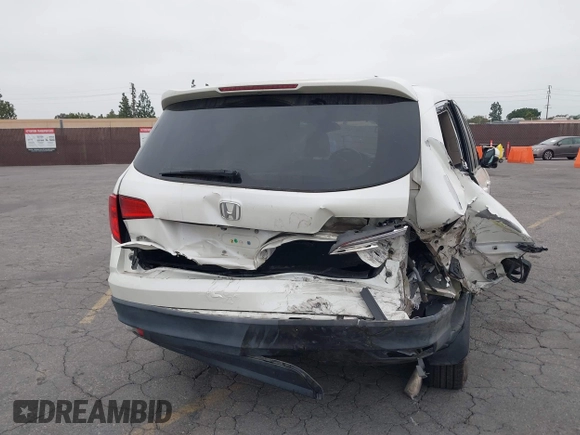 2016 Honda Pilot EX-L with VIN 5FNYF5H54GB037742, listed as a IAAI auction lot 41988112 with 68,459 mi miles and . Bid and sale history available at DreamBid. Image 6.
