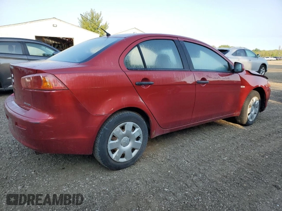 2009 Mitsubishi Lancer DE with VIN JA3AU16U29U609409, listed as a Copart auction lot 65557764 with 267,817 mi miles and Salvage Title. Bid and sale history available at carsss.com. Image 3.