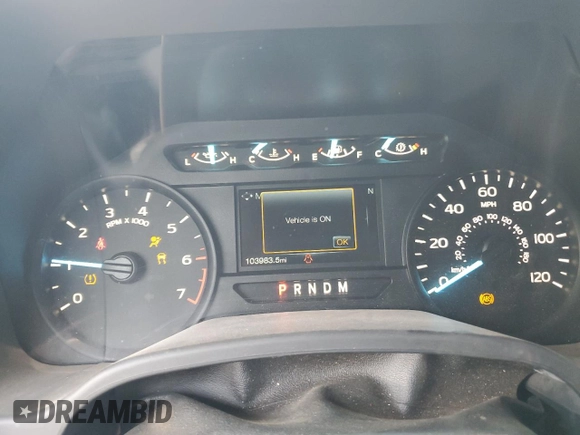 2018 Ford F-150 XL with VIN 1FTEW1C5XJKC65757, listed as a Copart auction lot 51296395 with 103,983 mi miles and Salvage Title. Bid and sale history available at carsss.com. Image 9.