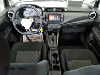 2024 Nissan Versa S with VIN 3N1CN8DV7RL930841, listed as a Copart auction lot 55431305 with 8,022 mi miles and Salvage Title. Bid and sale history available at DreamBid. Image 8.