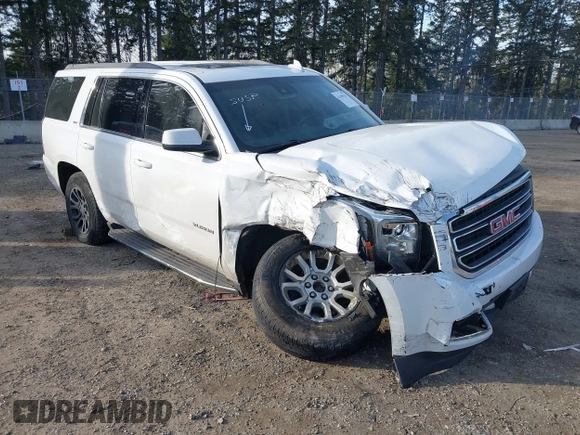 2020 GMC Yukon SLT with VIN 1GKS2BKC5LR213472, listed as a IAAI auction lot 41385513 with 1 mi miles. Bid and sale history available at carsss.com. Image 1.