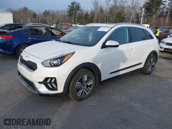 2022 Kia Niro LX with VIN KNDCB3LC6N5524214, listed as a IAAI auction lot 41259745 with 46,815 mi miles. Bid and sale history available at carsss.com. Image 17.