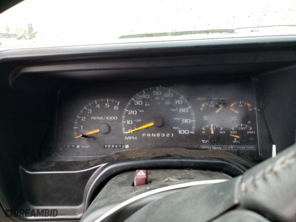 1999 Chevrolet Tahoe Z71 with VIN 1GNEK13R8XJ530020, listed as a Copart auction lot 46325435 with 409,412 mi miles and Salvage Title. Bid and sale history available at carsss.com. Image 9.