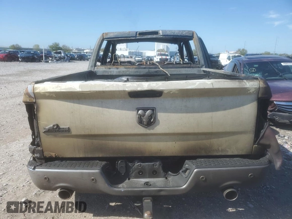 2016 Ram 1500 Lone Star with VIN 3C6RR6LT7GG288148, listed as a Copart auction lot 50612255 with 0 mi miles and Salvage Title. Bid and sale history available at carsss.com. Image 6.
