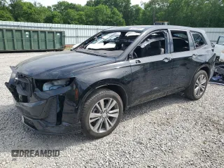 2022 Cadillac XT6 Premium Luxury with VIN 1GYKPCRS8NZ104419, listed as a Copart auction lot 53070035 with 72,559 mi miles and Salvage title. Bid and sale history available at DreamBid. Image 1.