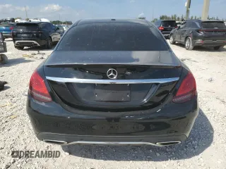2020 Mercedes-Benz C 300 with VIN W1KWF8EB4LR580098, listed as a Copart auction lot 49272095 with Not Provided miles and Clean Title. Bid and sale history available at DreamBid. Image 6.