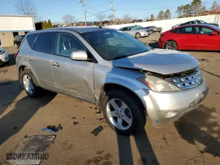 2004 Nissan Murano SL with VIN JN8AZ08W34W338003, listed as a Copart auction lot 88219755 with 235,760 mi miles and Salvage Title. Bid and sale history available at carsss.com. Image 4.