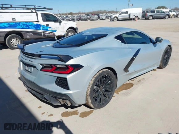 2021 Chevrolet Corvette 1LT with VIN 1G1YA2D49M5109468, listed as a IAAI auction lot 41343940 with 49,570 mi miles. Bid and sale history available at carsss.com. Image 4.