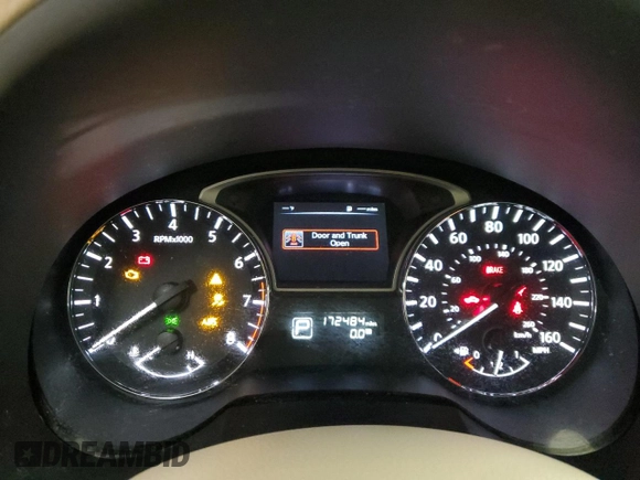 2015 Nissan Altima SV with VIN 1N4AL3AP5FC205822, listed as a Copart auction lot 51036335 with 172,484 mi miles and Salvage Title. Bid and sale history available at DreamBid. Image 9.