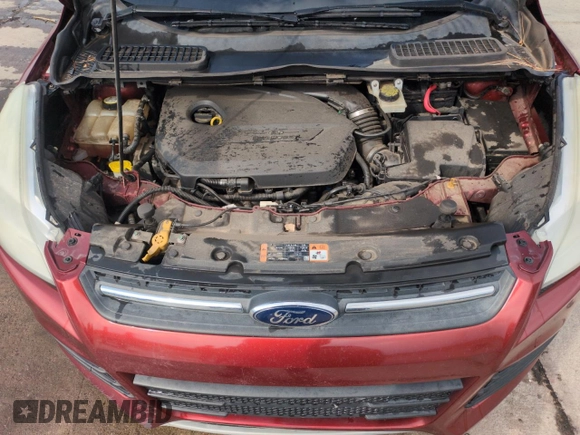 2014 Ford Escape SE with VIN 1FMCU9GX6EUC10087, listed as a Copart auction lot 54405305 with 159,224 mi miles and Non repairable. Bid and sale history available at DreamBid. Image 12.