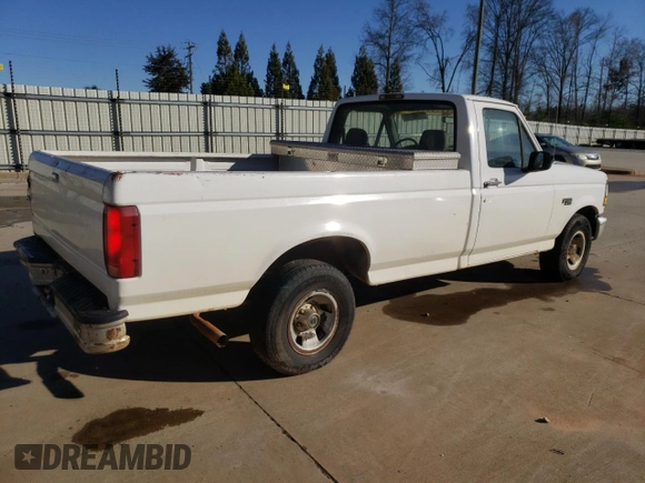 1995 Ford F-150 with VIN 1FTEF15Y6SNA35852, listed as a Copart auction lot 48011555 with 2,911,158 mi miles and Clean Title. Bid and sale history available at carsss.com. Image 3.
