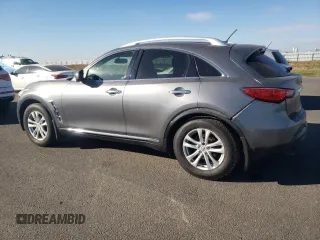 2013 Infiniti FX with VIN JN8CS1MU9DM141789, listed as a Copart auction lot 75931563 with 159,869 mi miles and Salvage title. Bid and sale history available at DreamBid. Image 2.