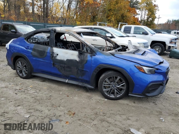 2022 Subaru WRX z VIN JF1VBAB64N8026445, wystawiony jako Copart lot #77588154 z przebiegiem Nie podano mil oraz Szkody całkowita. Historia ofert i sprzedaży dostępna na DreamBid. Obrazek 4.