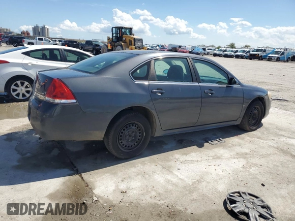 2010 Chevrolet Impala LS with VIN 2G1WA5EK6A1119765, listed as a Copart auction lot 50019595 with 266,807 mi miles and Salvage Title. Bid and sale history available at DreamBid. Image 3.