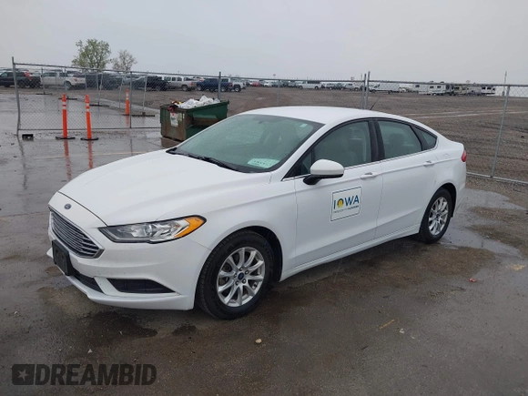2017 Ford Fusion S with VIN 3FA6P0G72HR337120, listed as a IAAI auction lot 42173384 with 133,320 mi miles and . Bid and sale history available at DreamBid. Image 17.