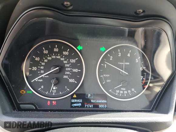 2018 BMW X1 xDrive28i with VIN WBXHT3C31J5K25021, listed as a Copart auction lot 48779555 with 71,741 mi miles and Salvage Title. Bid and sale history available at carsss.com. Image 9.