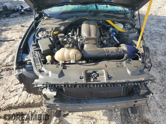 2018 Ford Mustang GT z VIN 1FA6P8CF4J5128093, wystawiony jako Copart lot #52081845 z przebiegiem Nie podano mil oraz Szkoda całkowita • Salvage title. Historia ofert i sprzedaży dostępna na DreamBid. Obrazek 11.