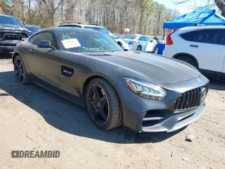 2020 Mercedes-Benz AMG GT with VIN WDDYJ7HA5LA025745, listed as a IAAI auction lot 42040819 with 25,393 mi miles. Bid and sale history available at carsss.com. Image 1.