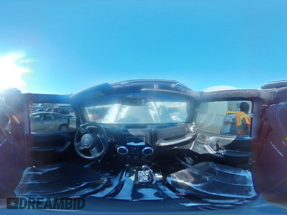 2015 Jeep Wrangler Unlimited Rubicon with VIN 1C4BJWFG2FL515084, listed as a Copart auction lot 41870545 with 114,046 mi miles and Salvage Title. Bid and sale history available at carsss.com. Image 12.