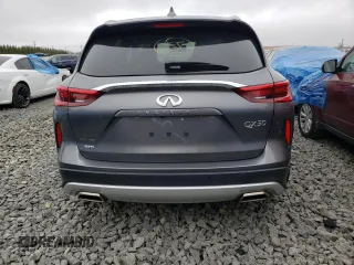 2021 Infiniti QX50 LUXE with VIN 3PCAJ5BB2MF112867, listed as a Copart auction lot 43270943 with 14,935 mi miles. Bid and sale history available at carsss.com. Image 6.