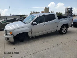 2015 GMC Canyon 2WD SLT z VIN 1GTG5CE32F1244949, wystawiony jako Copart lot #61771385 z przebiegiem 110 857 mil mil oraz Szkoda całkowita • Salvage title. Historia ofert i sprzedaży dostępna na DreamBid. Obrazek 1.
