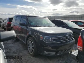 2014 Ford Flex Limited with VIN 2FMGK5D85EBD29459, listed as a Copart auction lot 86785874 with 122,893 mi miles and Salvage Title. Bid and sale history available at carsss.com. Image 4.