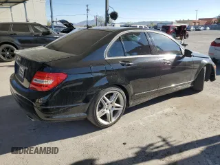 2013 Mercedes-Benz C 350 Sport with VIN WDDGF5HBXDA851812, listed as a Copart auction lot 72646034 with 56,788 mi miles and Salvage Title. Bid and sale history available at DreamBid. Image 3.