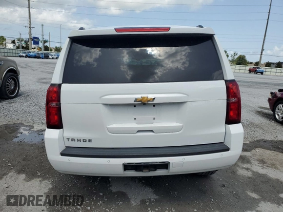 2020 Chevrolet Tahoe LT with VIN 1GNSKBKC6LR279127, listed as a Copart auction lot 59990495 with 102,224 mi miles and Non repairable. Bid and sale history available at DreamBid. Image 6.