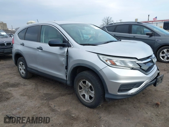 2016 Honda CR-V LX with VIN 5J6RM4H33GL119472, listed as a IAAI auction lot 41706505 with 106,276 mi miles. Bid and sale history available at carsss.com. Image 1.