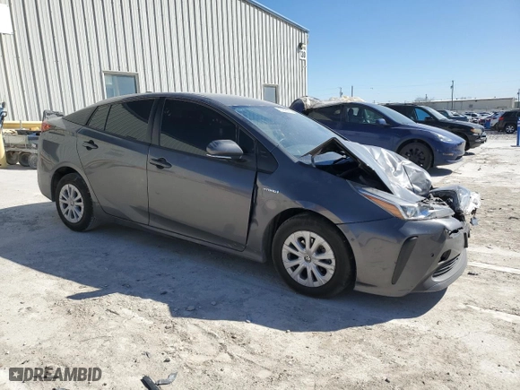 2022 Toyota Prius L Eco with VIN JTDKAMFU3N3180636, listed as a Copart auction lot 49359595 with 99,898 mi miles and Salvage Title. Bid and sale history available at carsss.com. Image 4.