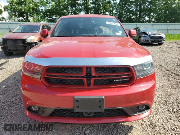 2014 Dodge Durango R/T with VIN 1C4SDJCT7EC378167, listed as a Copart auction lot 62025655 with 90,848 mi miles and Salvage title. Bid and sale history available at DreamBid. Image 5.