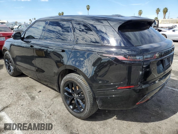 2024 Land Rover Range Rover Velar Dynamic SE with VIN SALYL2EXXRA386373, listed as a Copart auction lot 46256485 with 19,602 mi miles and Salvage title. Bid and sale history available at DreamBid. Image 2.