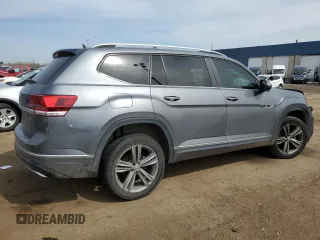 2019 Volkswagen Atlas SE with VIN 1V2XR2CA2KC518325, listed as a Copart auction lot 53628415 with 62,298 mi miles and Clean title. Bid and sale history available at DreamBid. Image 3.