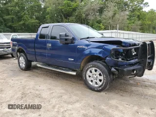 2011 Ford F-150 XL with VIN 1FTFX1ET2BFD22573, listed as a Copart auction lot 60614845 with 91,754 mi miles and Salvage title. Bid and sale history available at DreamBid. Image 4.