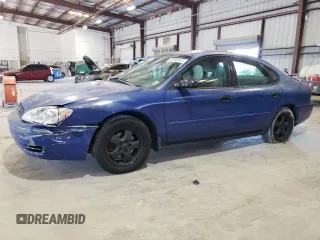 2006 Ford Taurus SE with VIN 1FAFP53U06A168151, listed as a Copart auction lot 66293915 with 166,385 mi miles and Salvage title. Bid and sale history available at DreamBid. Image 1.