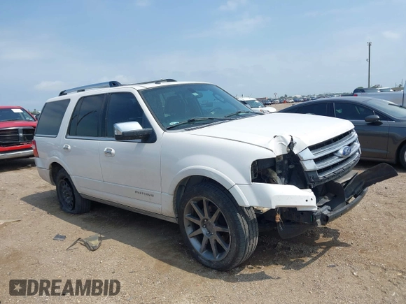 2015 Ford Expedition Platinum with VIN 1FMJU1LT3FEF23475, listed as a IAAI auction lot 42162020 with 224,634 mi miles and . Bid and sale history available at DreamBid. Image 13.