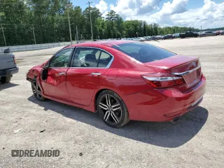 2016 Honda Accord Sport with VIN 1HGCR2F51GA145684, listed as a Copart auction lot 62077595 with 94,637 mi miles and Salvage title. Bid and sale history available at DreamBid. Image 2.