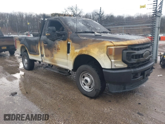 2022 Ford F-250 XL with VIN 1FTBF2B63NEC67762, listed as a IAAI auction lot 41718333 with Not provided miles and . Bid and sale history available at DreamBid. Image 1.