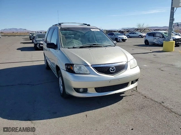 2002 Mazda MPV LX with VIN JM3LW28J020309014, listed as a Copart auction lot 81004584 with 249,161 mi miles and Salvage Title. Bid and sale history available at carsss.com. Image 12.