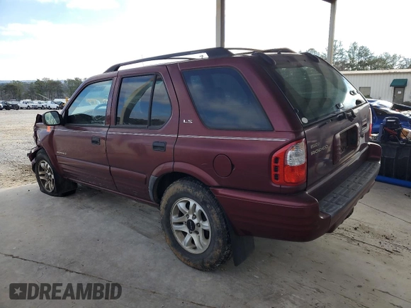 2002 Isuzu Rodeo S z VIN 4S2CK58W924328997, wystawiony jako Copart lot #41454525 z przebiegiem 110 569 mil mil oraz Szkoda całkowita • Salvage title. Historia ofert i sprzedaży dostępna na DreamBid. Obrazek 2.