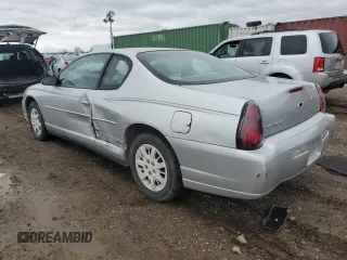 2004 Chevrolet Monte Carlo LS with VIN 2G1WW12E649443202, listed as a Copart auction lot 79509924 with 83,072 mi miles and Salvage Title. Bid and sale history available at carsss.com. Image 2.