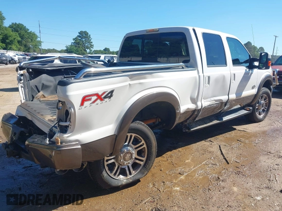 2015 Ford F-250 Lariat with VIN 1FT7W2BT9FEC69657, listed as a IAAI auction lot 42213915 with 148,839 mi miles and . Bid and sale history available at DreamBid. Image 4.