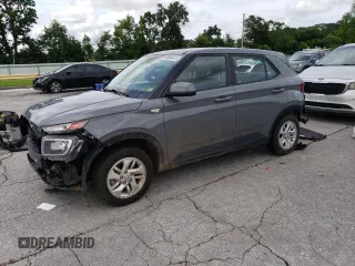 2022 Hyundai Venue SE with VIN KMHRB8A37NU134637, listed as a Copart auction lot 60866415 with 121,028 mi miles and Salvage title. Bid and sale history available at DreamBid. Image 1.